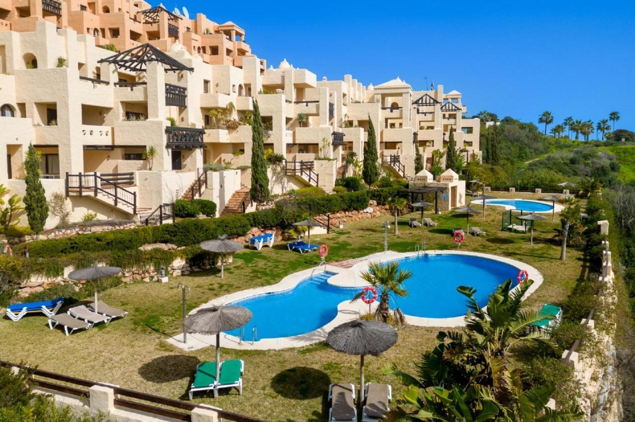 15 First Line Penthouse With Wonderful Seaview Near Duquesa Golf Manilva Andaluciaアパートメント エクステリア 写真